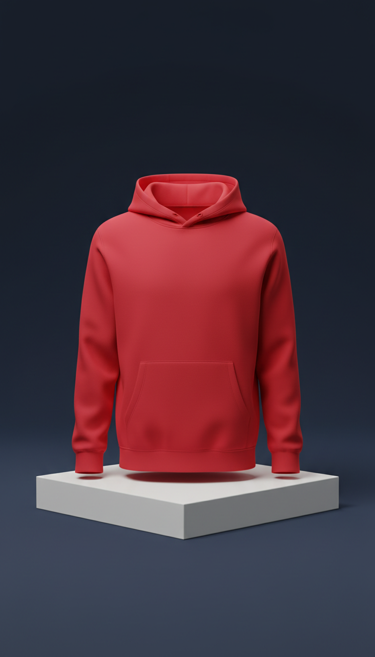 Urban Hoodie With Metallic Accents