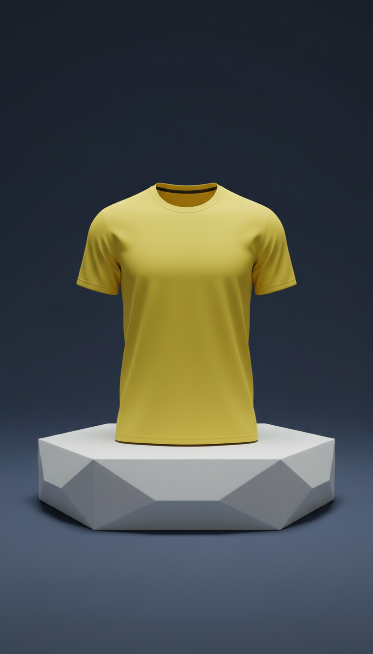 Athletic Tee With Moisture Control