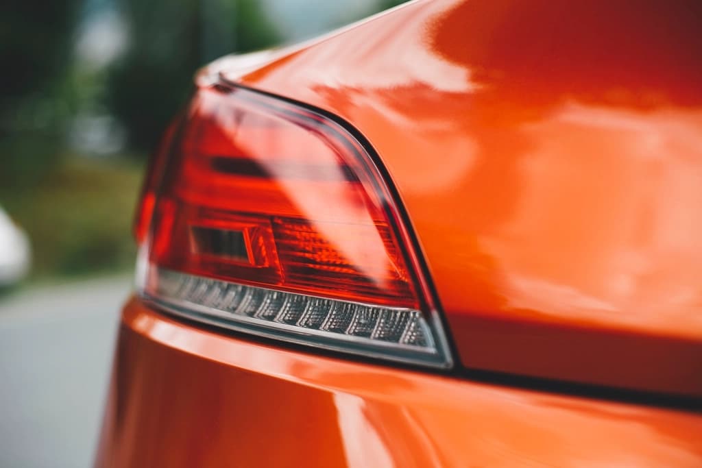 Detailed car close-up