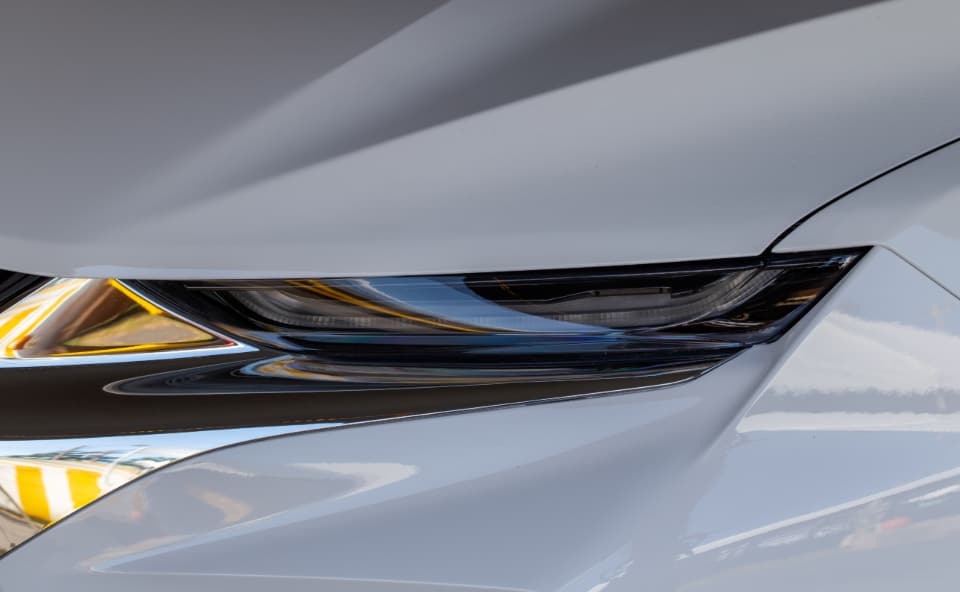 Detailed car close-up